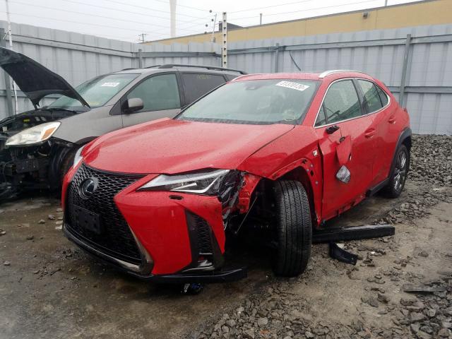 JTHY3JBH8K2000224 - 2019 LEXUS UX 200  photo 2