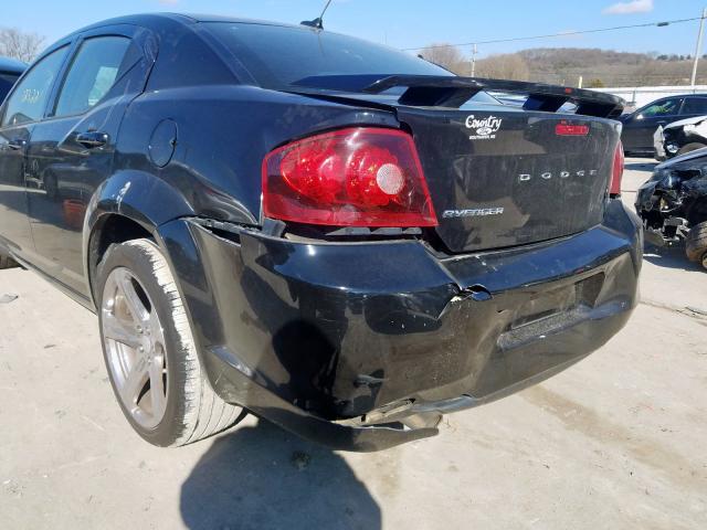 1C3CDZEGXCN143092 - 2012 DODGE AVENGER SXT  photo 9