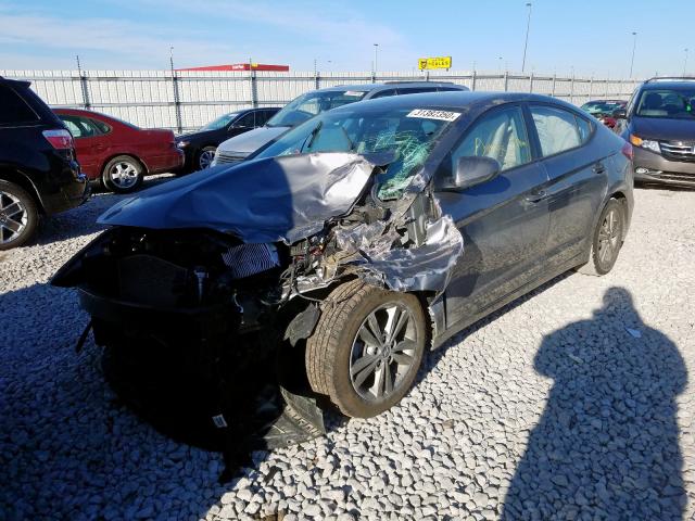 5NPD84LF9JH302554 - 2018 HYUNDAI ELANTRA SEL  photo 2