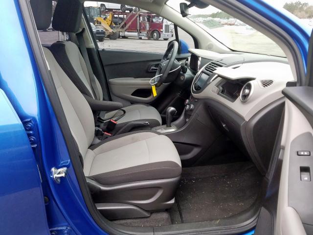 KL7CJKSB1GB705129 - 2016 CHEVROLET TRAX LS  photo 5