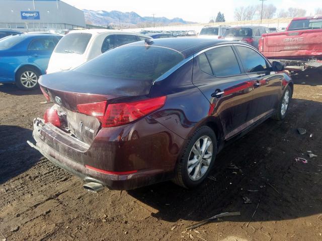 5XXGN4A70DG208399 - 2013 KIA OPTIMA EX  photo 4