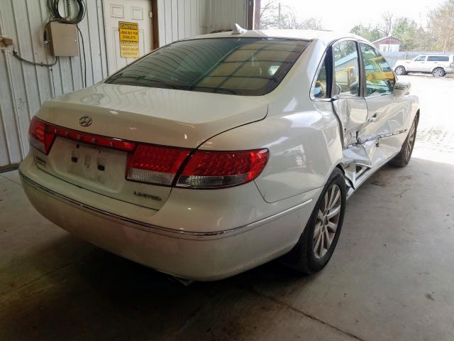 KMHFC46F89A388277 - 2009 HYUNDAI AZERA SE  photo 4