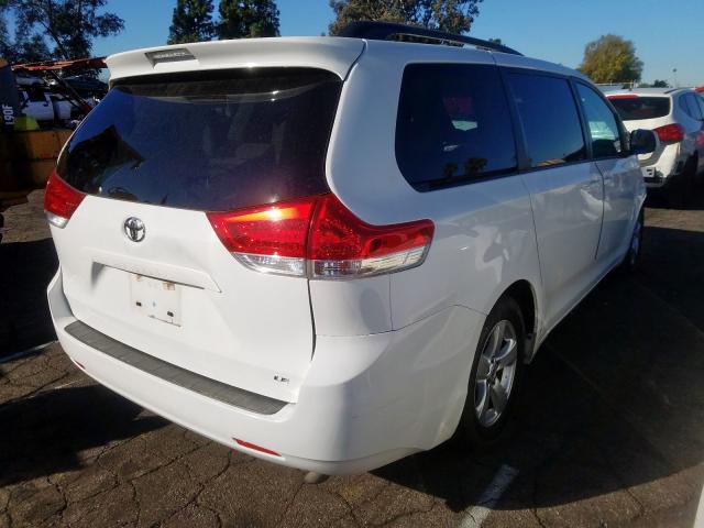 5TDKK3DC9DS317481 - 2013 TOYOTA SIENNA LE  photo 4