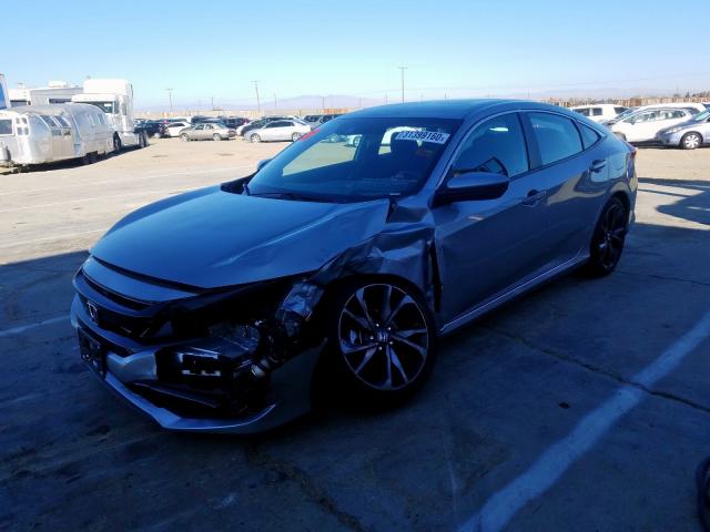 2HGFC2F87KH507181 - 2019 HONDA CIVIC SPORT  Foto 2