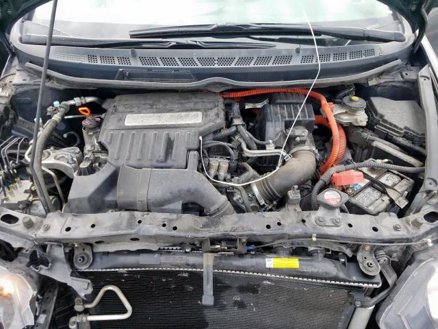 JHMFA36239S010068 - 2009 HONDA CIVIC HYBRID  photo 7