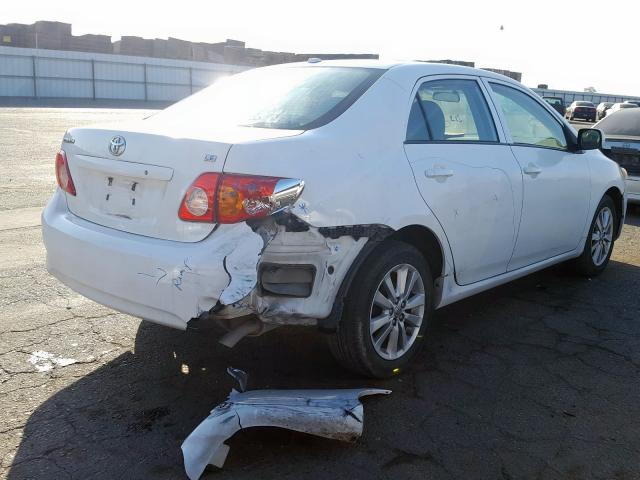2T1BU4EE6AC410690 - 2010 TOYOTA COROLLA BASE  foto 4