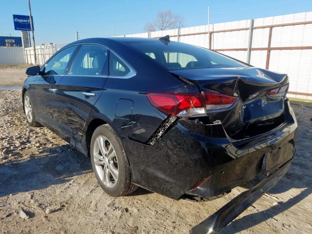 5NPE34AF2JH640903 - 2018 HYUNDAI SONATA SPORT  Foto 3