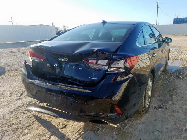 5NPE34AF2JH640903 - 2018 HYUNDAI SONATA SPORT  Foto 4