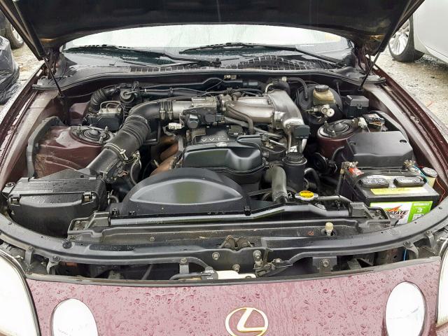 JT8CD32Z6W1003002 - 1998 LEXUS SC 300  photo 7