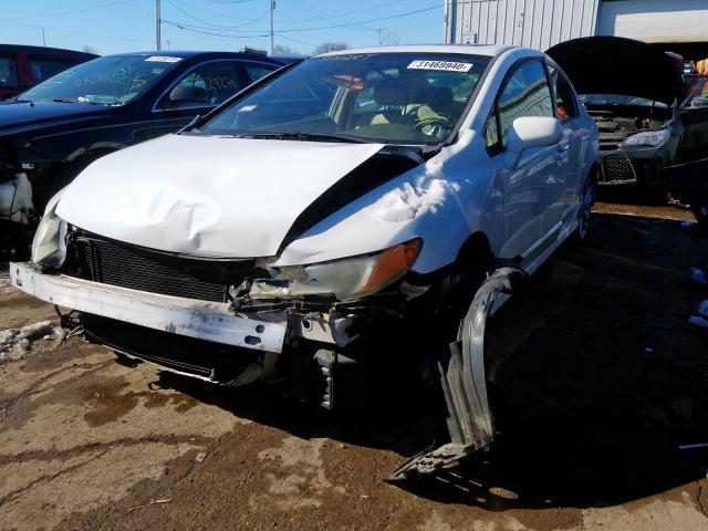 1HGFA16836L007673 - 2006 HONDA CIVIC EX  photo 2