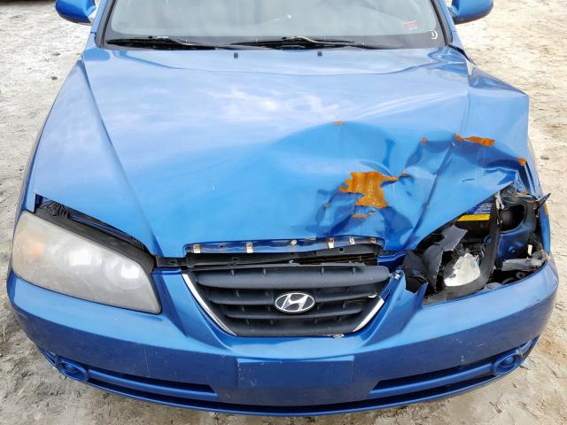 KMHDN46D55U151027 - 2005 HYUNDAI ELANTRA GLS  photo 7