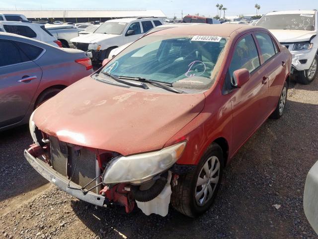 1NXBU40E09Z133763 - 2009 TOYOTA COROLLA BASE  صورة 2