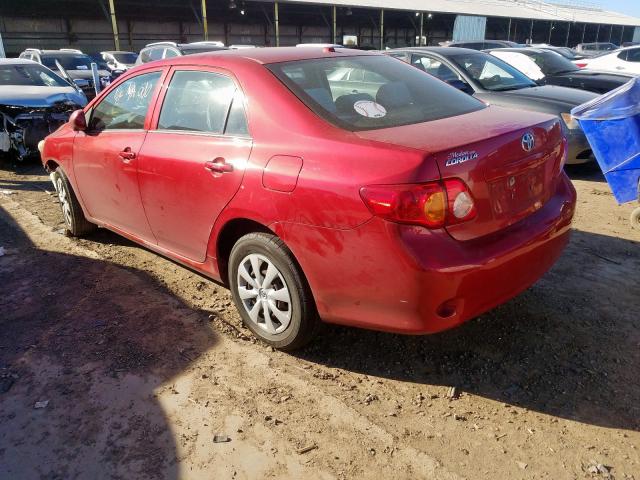 1NXBU40E09Z133763 - 2009 TOYOTA COROLLA BASE  صورة 3