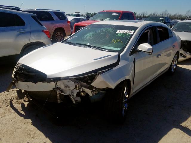 1G4GE5EV1AF133040 - 2010 BUICK LACROSSE CXS  photo 2