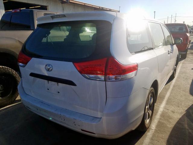 5TDKA3DC7CS011171 - 2012 TOYOTA SIENNA BASE  photo 4