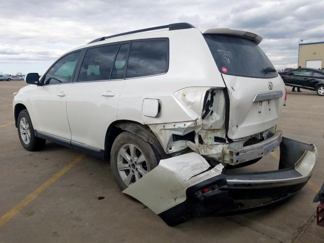 5TDZA3EH3DS040970 - 2013 TOYOTA HIGHLANDER BASE  фото 3