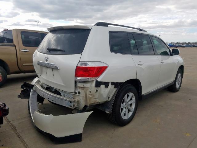 5TDZA3EH3DS040970 - 2013 TOYOTA HIGHLANDER BASE  фото 4