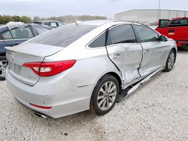 5NPE34AF0HH551065 - 2017 HYUNDAI SONATA SPORT  Foto 4