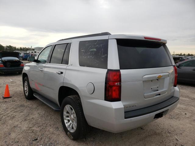 1GNSKBKC7LR254222 - 2020 CHEVROLET TAHOE K1500 LT SILVER photo 3