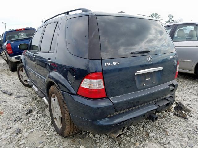 4JGAB74E52A293187 - 2002 MERCEDES-BENZ ML 55  photo 3