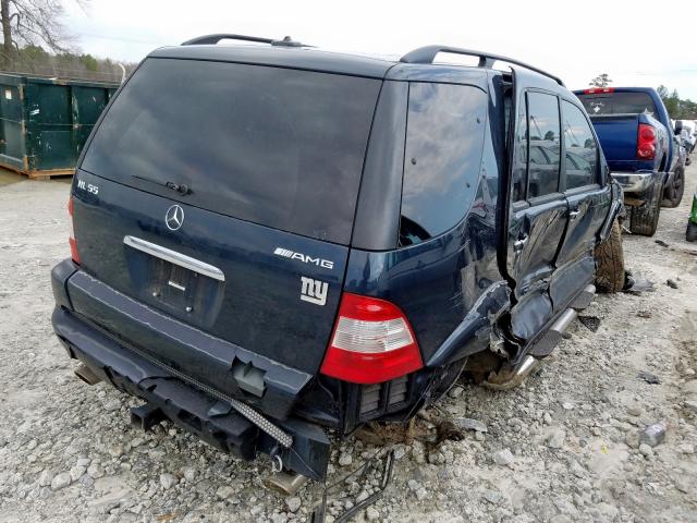 4JGAB74E52A293187 - 2002 MERCEDES-BENZ ML 55  photo 4