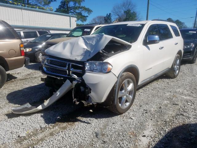 1C4RDHEG2CC275582 - 2012 DODGE DURANGO CITADEL  photo 2