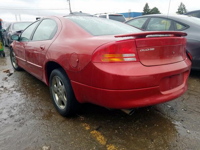 2B3HD76G62H156144 - 2002 DODGE INTREPID R/T  photo 3