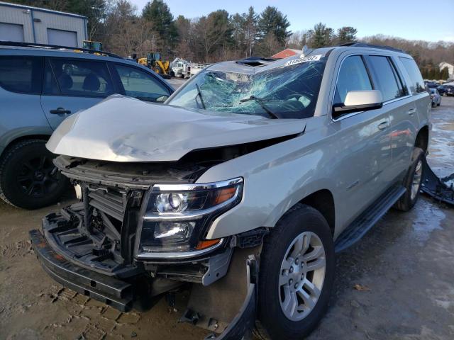 1GNSKBKC5HR128125 - 2017 CHEVROLET TAHOE K1500 LT SILVER photo 2