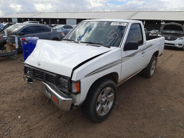 1N6SD11S2VC426035 - 1997 NISSAN TRUCK BASE WHITE photo 2