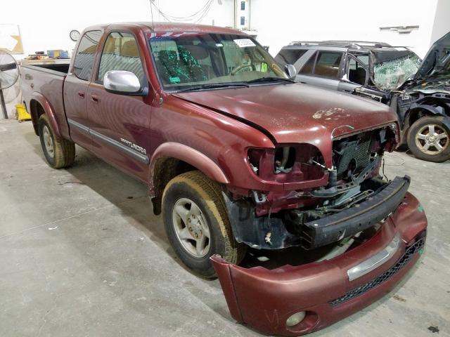 5TBBT44133S423059 - 2003 TOYOTA TUNDRA ACCESS CAB SR5  photo 1