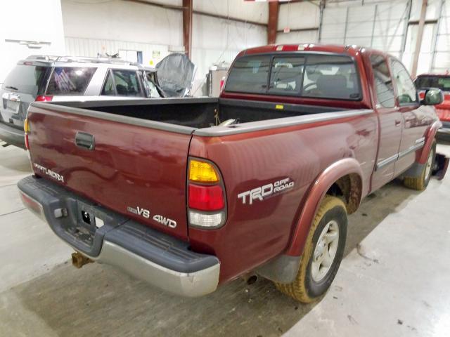 5TBBT44133S423059 - 2003 TOYOTA TUNDRA ACCESS CAB SR5  photo 4