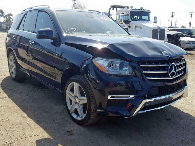 4JGDA5HB1EA271521 - 2014 MERCEDES-BENZ ML 350 4MATIC  photo 1