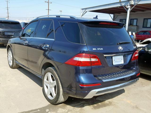 4JGDA5HB1EA271521 - 2014 MERCEDES-BENZ ML 350 4MATIC  photo 3