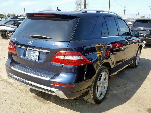 4JGDA5HB1EA271521 - 2014 MERCEDES-BENZ ML 350 4MATIC  photo 4