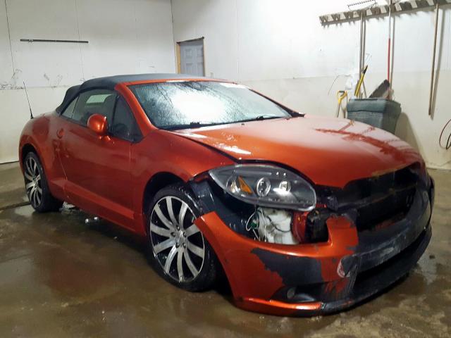 4A3AL25F49E016669 - 2009 MITSUBISHI ECLIPSE SPYDER GS  photo 1