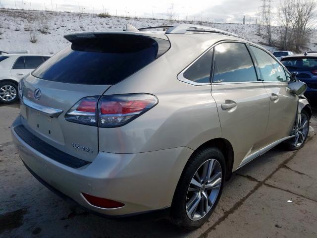 2T2BK1BA5FC343329 - 2015 LEXUS RX 350 BASE  photo 4