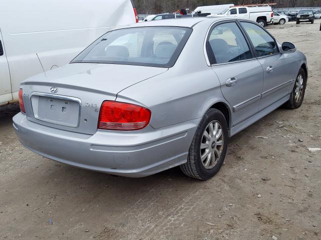 KMHWF35H74A082183 - 2004 HYUNDAI SONATA GLS  photo 4