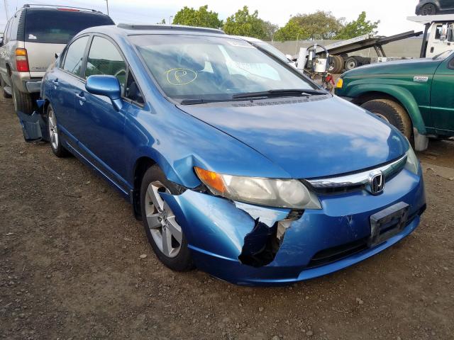 1HGFA16867L037008 - 2007 HONDA CIVIC EX  photo 1