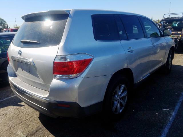 5TDZA3EH7CS026262 - 2012 TOYOTA HIGHLANDER BASE  photo 4