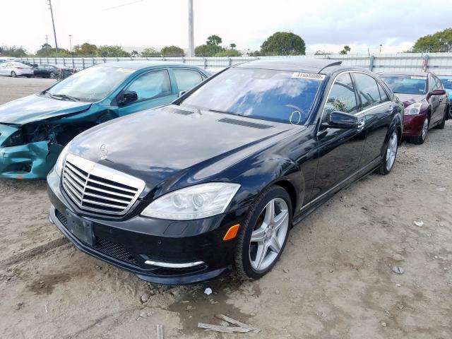 WDDNG8GB8AA326900 - 2010 MERCEDES-BENZ S 550 4MATIC  photo 2