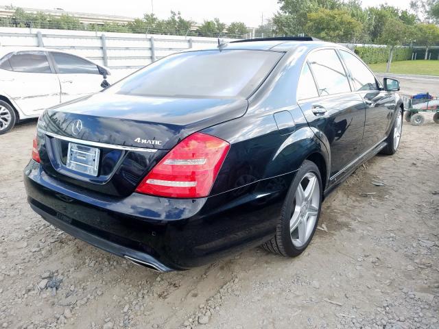 WDDNG8GB8AA326900 - 2010 MERCEDES-BENZ S 550 4MATIC  photo 4