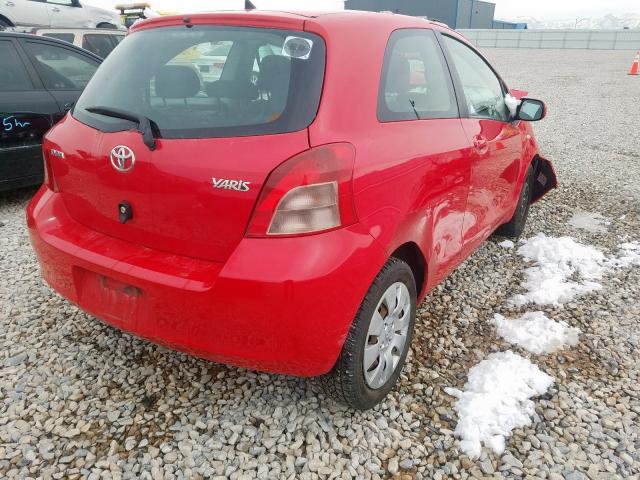 JTDJT923185170955 - 2008 TOYOTA YARIS  photo 4