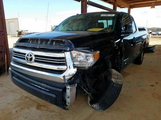 5TFRM5F12HX109507 - 2017 TOYOTA TUNDRA DOUBLE CAB SR/SR5  photo 2