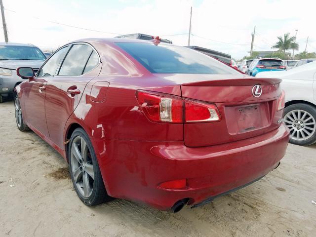 JTHBF5C29B5153434 - 2011 LEXUS IS 250  photo 3