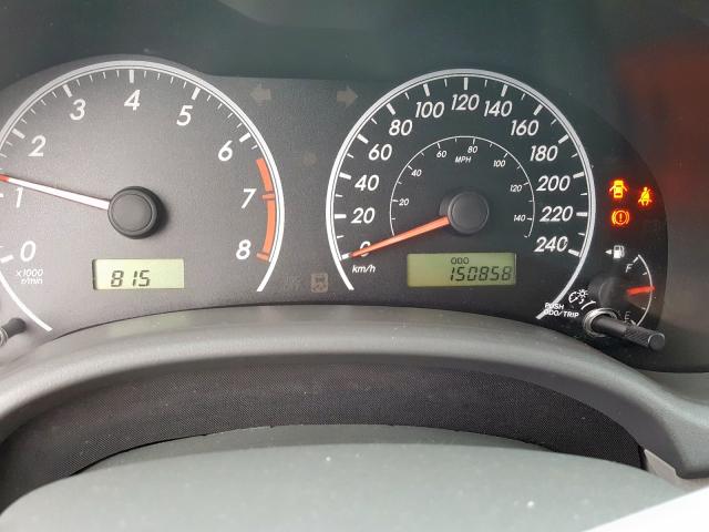 2T1BU4EE7AC207842 - 2010 TOYOTA COROLLA BASE  照片 8