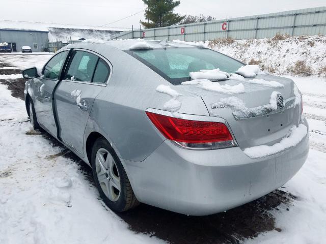 1G4GB5EGXAF229565 - 2010 BUICK LACROSSE CX  photo 3