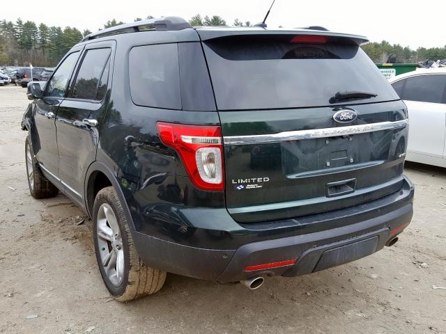 1FM5K8F80DGB02239 - 2013 FORD EXPLORER LIMITED  photo 3