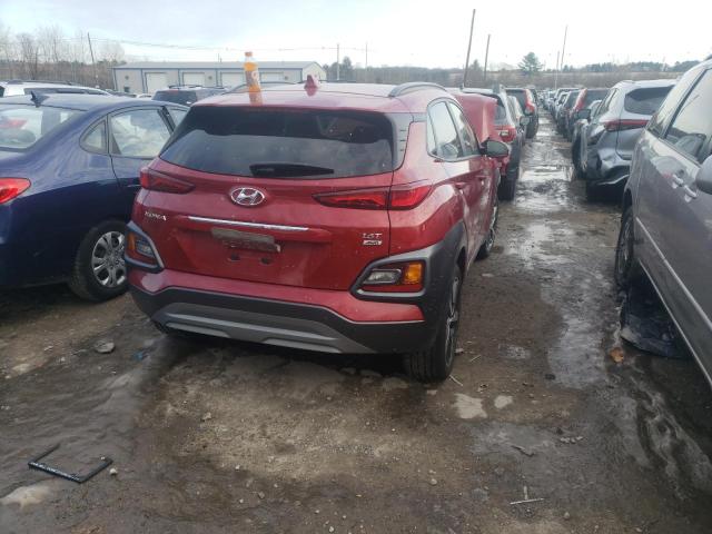 KM8K3CA57MU654063 - 2021 HYUNDAI KONA LIMITED WHITE photo 4