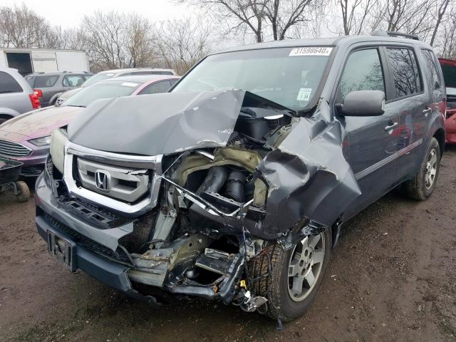 5FNYF4H92BB024428 - 2011 HONDA PILOT TOURING  photo 2