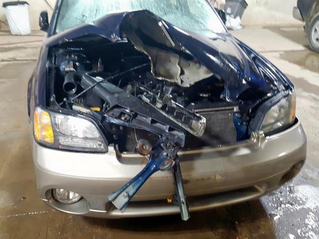 4S3BH665727652213 - 2002 SUBARU LEGACY OUTBACK  photo 9